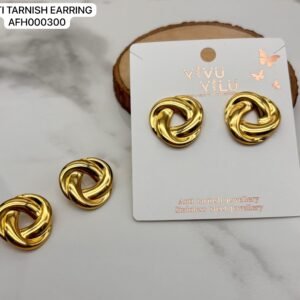 Anti tarnish premium earring