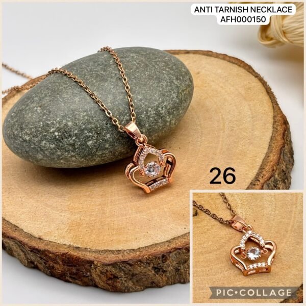 Anti Tarnish Chain Neckace (Design no. 26)