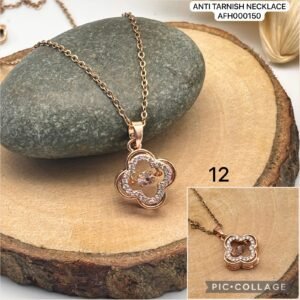 Anti Tarnish Chain Necklace (Design no. 12)