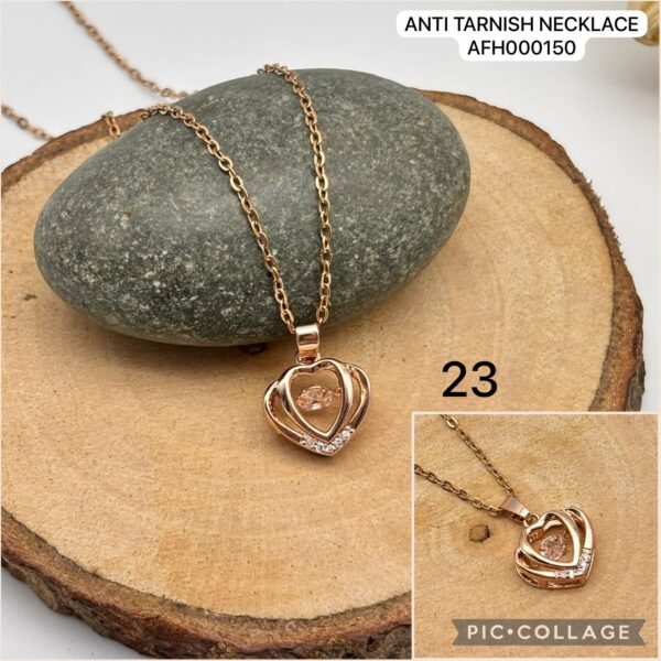 Anti Tarnish Chain Neckace (Design no. 23)