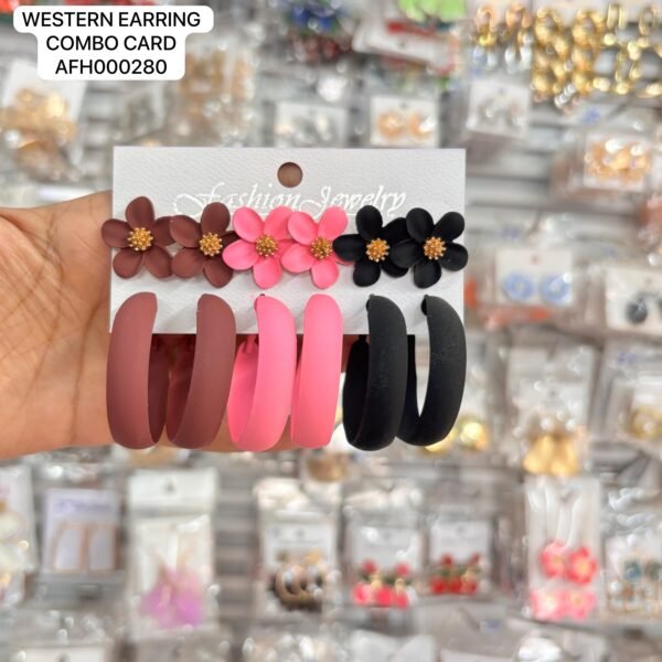 Premium western Earring full card 140 rs