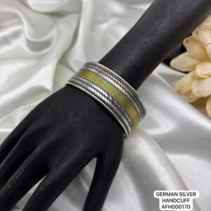 Premium german silver dual tone bangle