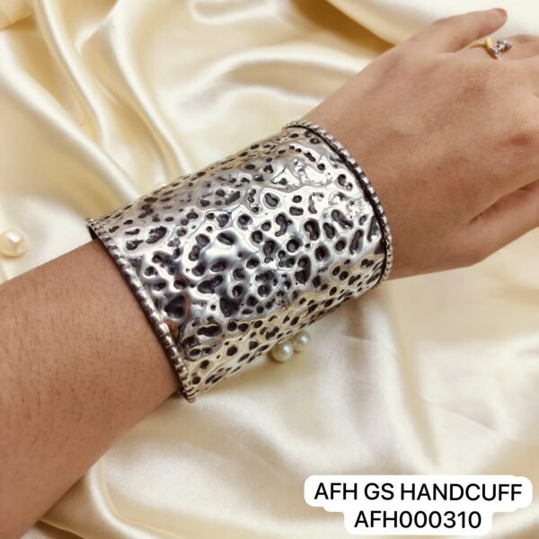 Premium german silver handcuff bangle