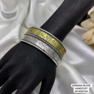 Premium german silver dual tone bangle