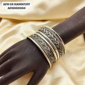 Premium german silver handcuff bangle