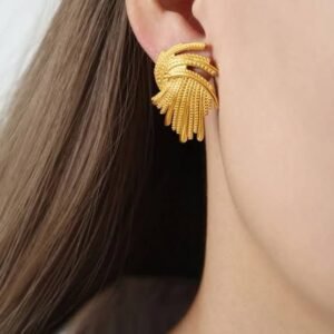 Anti tarnish premium earring