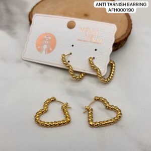 Anti tarnish premium earring