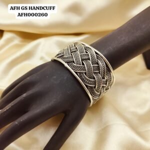 Premium german silver handcuff bangle