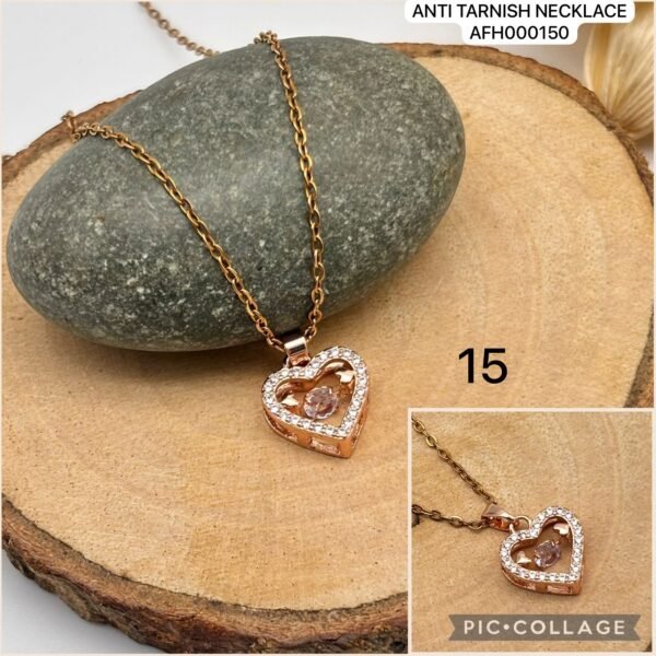Anti Tarnish Chain Neckace (Design no. 15)