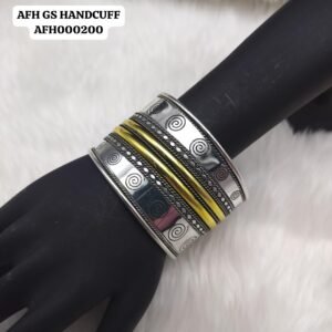 Premium german silver dual tone bangle