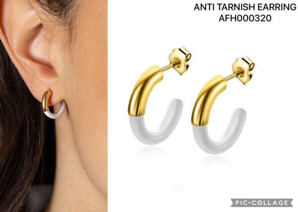 Anti tarnish premium earring