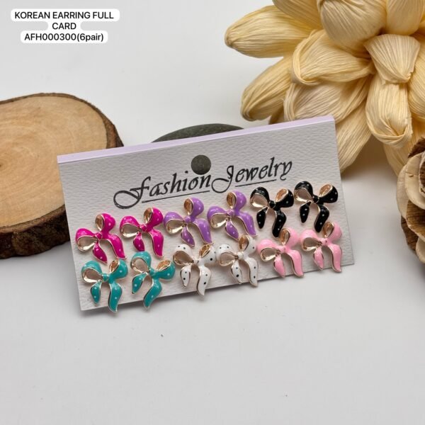 Premium Western Earring Combo Card
