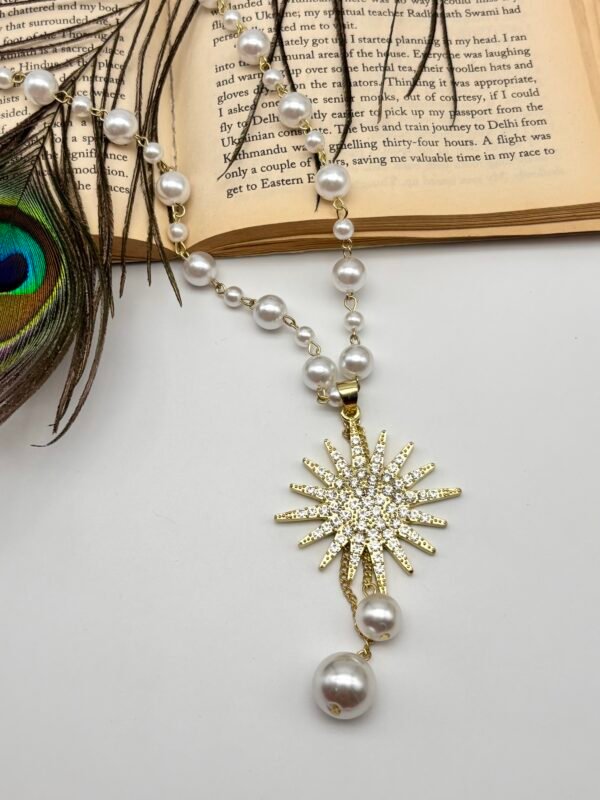 Premium Imported Pearl Western Long Necklace