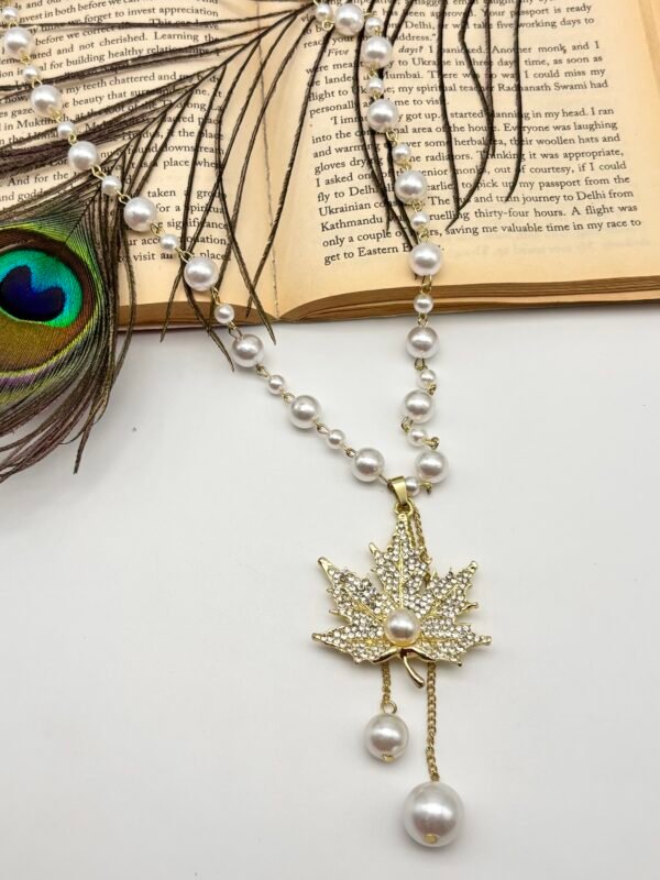Premium Imported Pearl Western Long Necklace