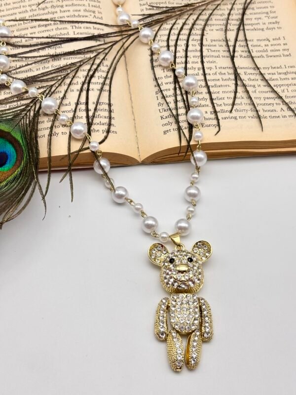 Premium Imported Pearl Western Long Necklace