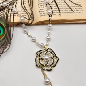 Premium Imported Pearl Western Long Necklace