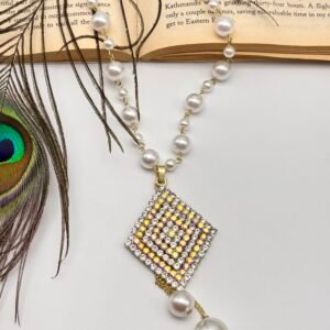 Premium Imported Pearl Western Long Necklace