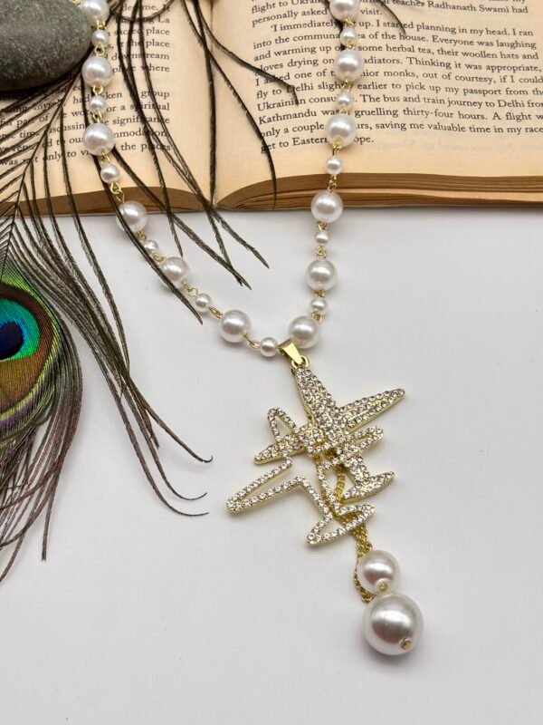 Premium Imported Pearl Western Long Necklace