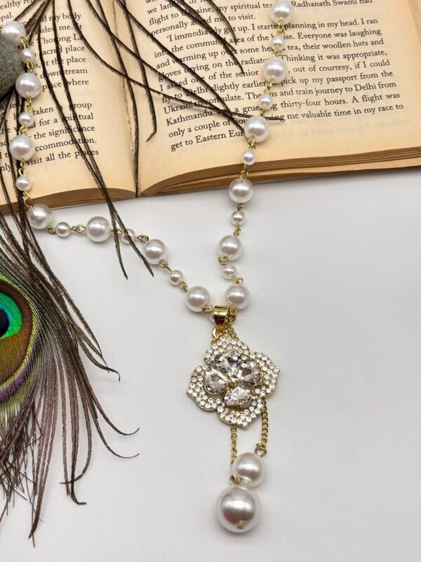 Premium Imported Pearl Western Long Necklace