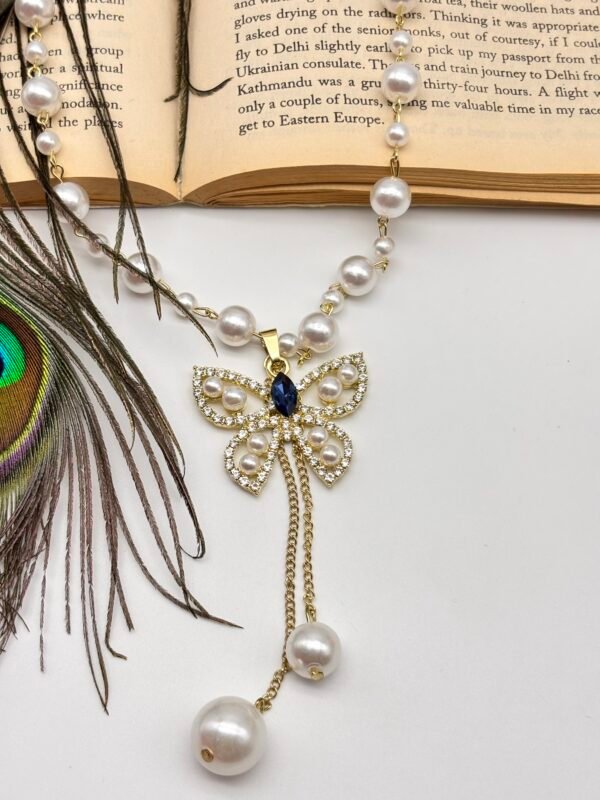 Premium Imported Pearl Western Long Necklace
