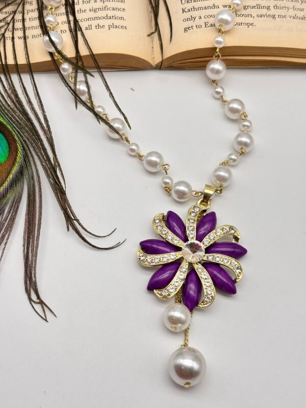 Premium Imported Pearl Western Long Necklace