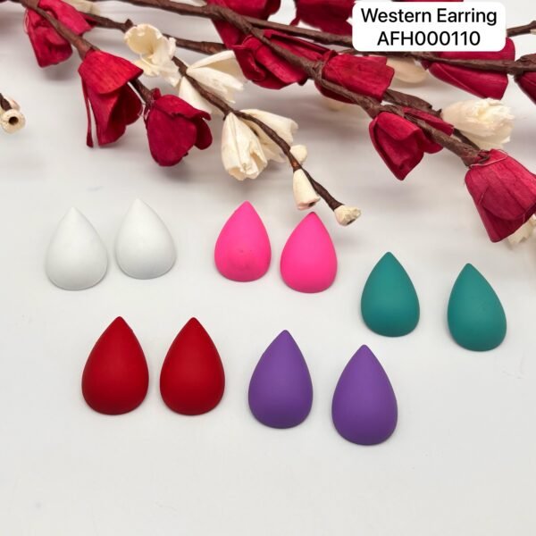 Set of 2 pc mix colour daily wear western Earring