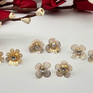 Set of 2 pair mix design zara earring
