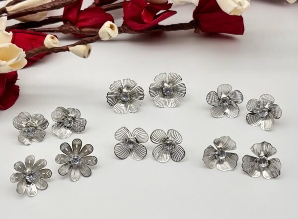 Set of 2 pair mix design zara earring
