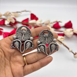 Premium brass replica earring