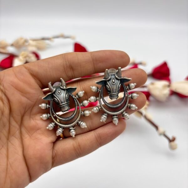 Premium brass replica earring