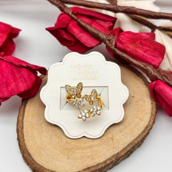Anti Tarnish Premium Adjustable Ring - Image 2