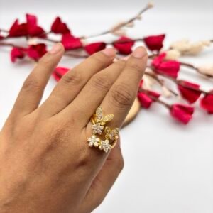 Anti Tarnish Premium Adjustable Ring
