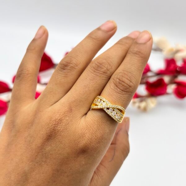 Anti Tarnish Premium Adjustable Ring