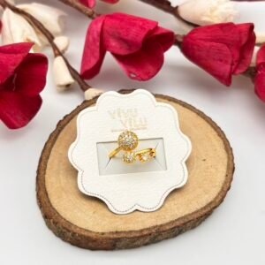 Anti Tarnish Premium Adjustable Ring