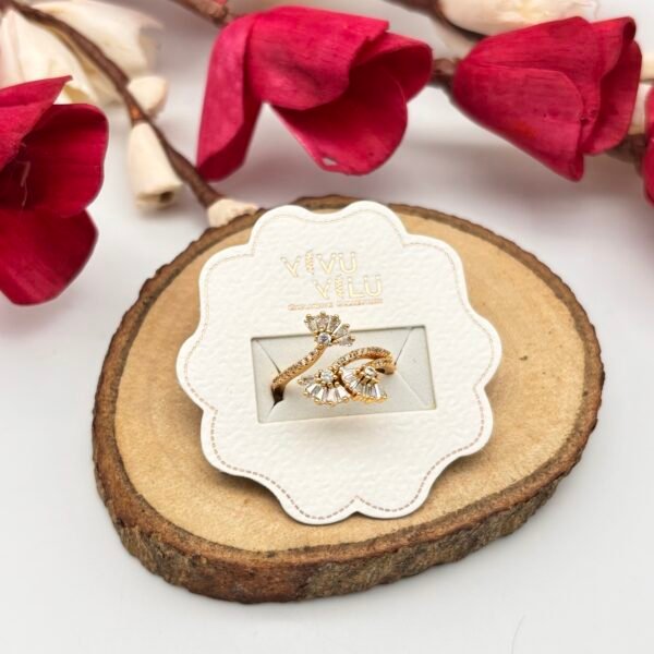 Anti Tarnish Premium Adjustable Ring