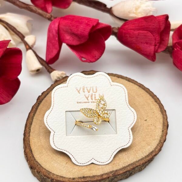 Anti Tarnish  Premium Adjustable Ring - Image 2