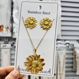 Anti tarnish Necklace set
