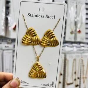 Anti tarnish Necklace set