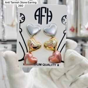 Anti tarnish Earring