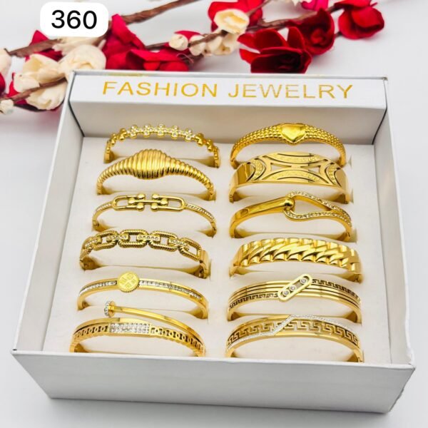 Set of 2 pc anti tarnish bangle