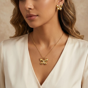 Anti Tarnish Necklace Set