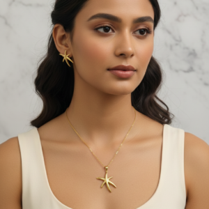 Anti Tarnish Necklace Set