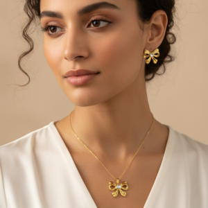 Anti Tarnish Necklace Set