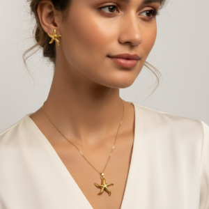 Anti Tarnish Necklace Set