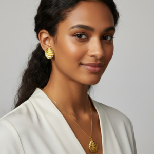 Anti Tarnish Necklace Set