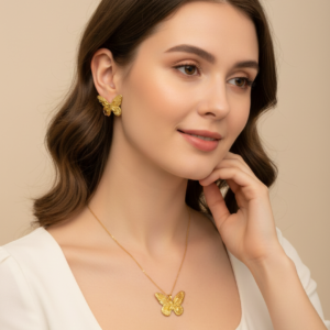 Anti Tarnish Necklace Set