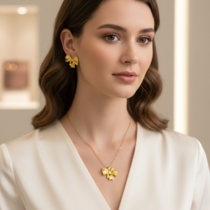 Anti Tarnish Necklace Set