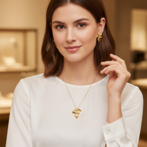 Anti Tarnish Necklace Set