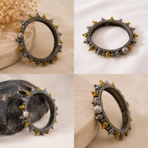 Premium Dual Tone Bangle
