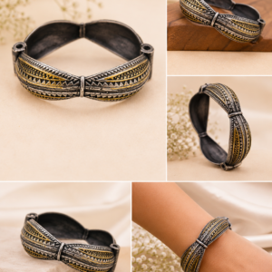 Premium Dual Tone Bangle